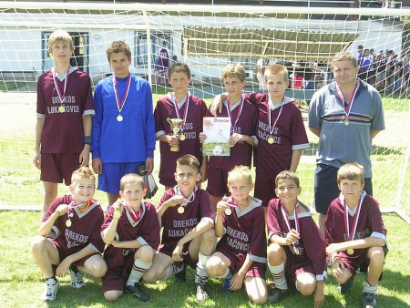 žiaci 2005 /2006- 1.miesto